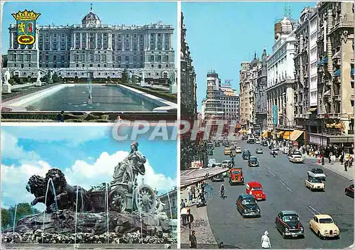 Cartes postales moderne Madrid Aspects urbains