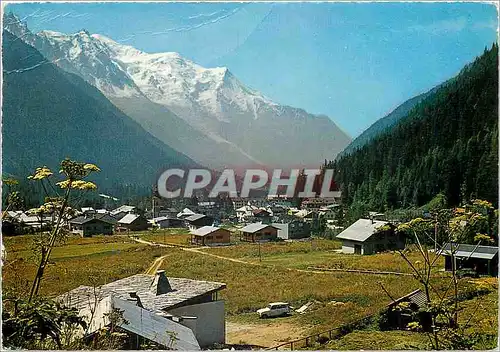 Cartes postales moderne Argentiere Haute Savoie et le Mont Blanc