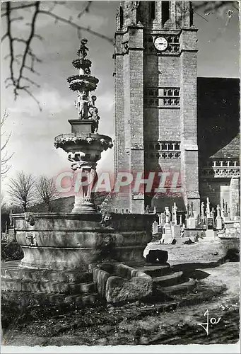Moderne Karte Saint Jean du Doigt Finistere La fontaine monumentale