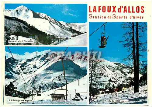 Cartes postales moderne La Foux d'Allos Alpes de Haute Provence