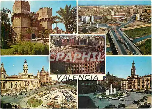 Cartes postales moderne Valencia