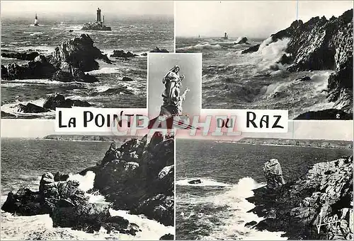 Cartes postales moderne La Pointe du Raz Finistere Extreme pointe Vue generale