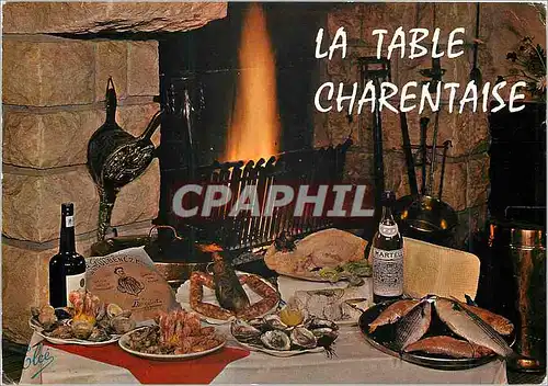 Cartes postales moderne Specialties Gastronomiques La Table Charentaise