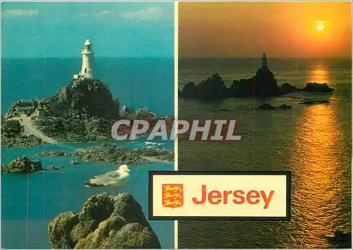 Moderne Karte La Corbiere Jersey