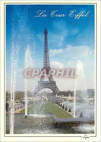 Cartes postales moderne Paris La Tour Eiffel