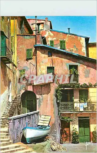 Cartes postales moderne Menton Alpes Maritimes Un coin du vieux Menton