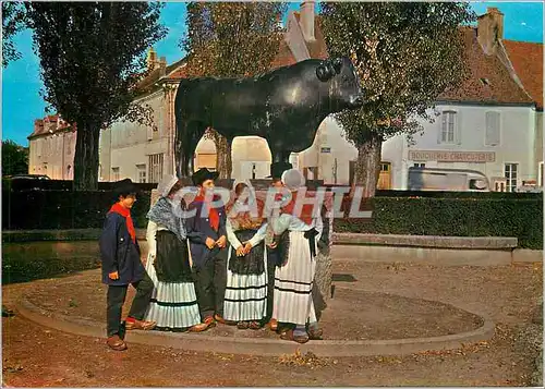 Cartes postales moderne Le Morvan Folklorique Les Jeunes Morvandiaux de Saulieu