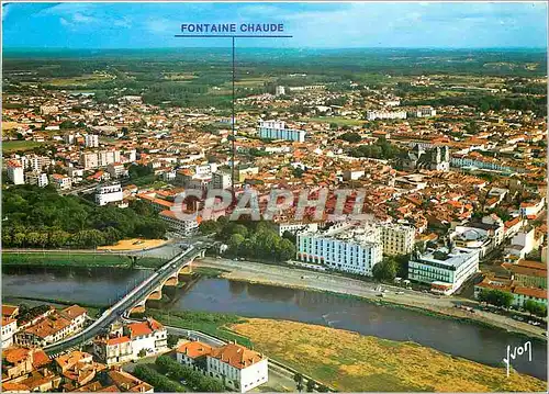 Moderne Karte Dax Landes Vue generale