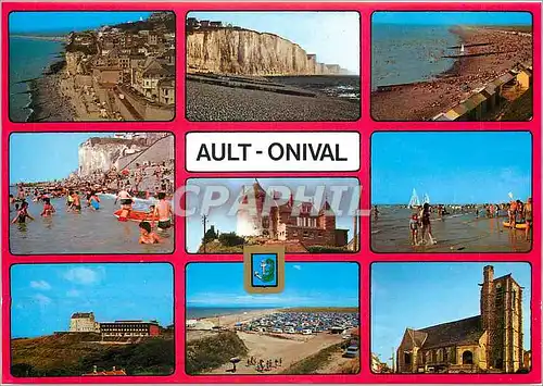 Cartes postales moderne Ault Onival Somme Vue generale de la Plage d'Ault