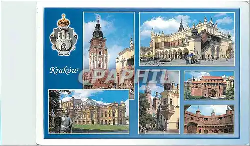 Cartes postales moderne Krakow The Town Hall Tower