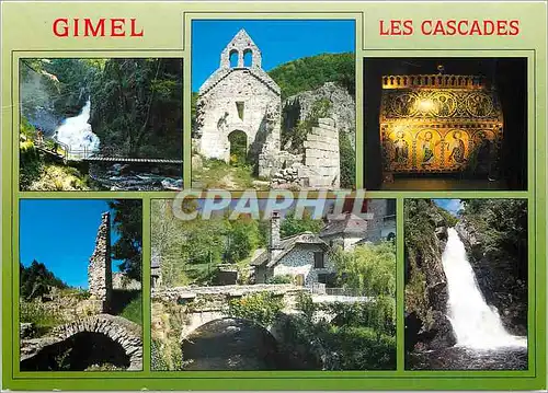 Cartes postales moderne Gimel Correze La Redole Chapelle St Etienne de Praguse La chase St Etienne
