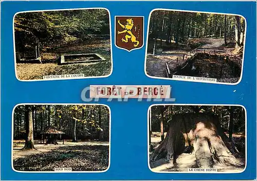 Cartes postales moderne Foret de Berge Fontaine de la Couvre Source de l'Hermitage Sous Bois Le Chene Doppe
