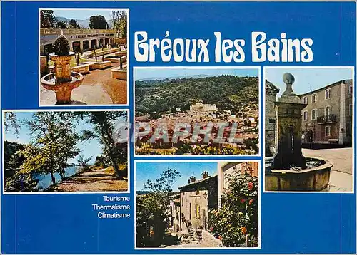 Cartes postales moderne Greoux les Bains Alpes de Hte Prov Touristime