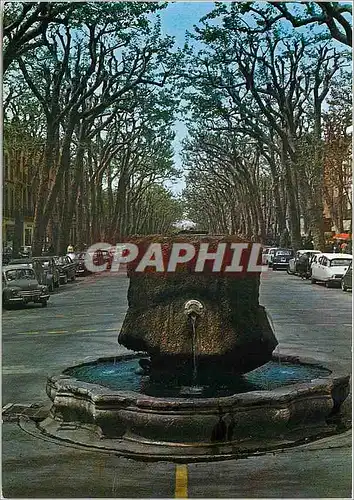 Cartes postales moderne Aix en Provence Fontaine Thermale sur le Cours Mirabeau