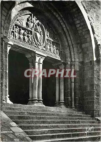 Cartes postales moderne Carennac Lot Porche et Tympan de l'Eglise