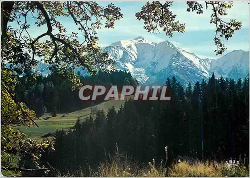 Cartes postales moderne La Chaine du Mont Blanc