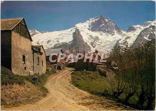 Cartes postales moderne Les grands paysages de l'Oisans Le Chazelet et la Meije