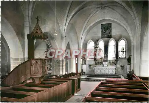 Moderne Karte Villefranche St Phal Yonne Interieur de l'Eglise St Eutrope