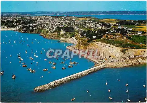 Cartes postales moderne Saint Cast C du N Vue aerienne du Port de l'Isle