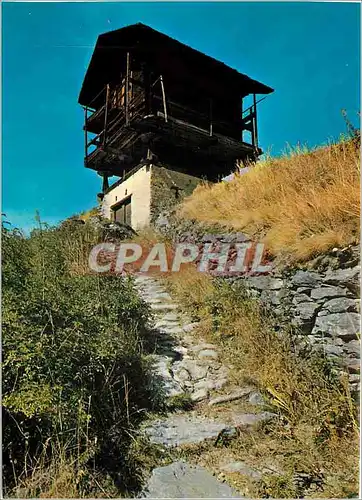 Cartes postales moderne Raccard valaisan Walliser Spicher Suisse