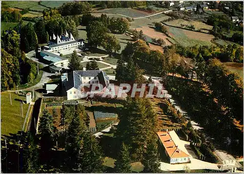 Moderne Karte Chateauneuf la Foret Haute Vienne Bellegarde les fleurs