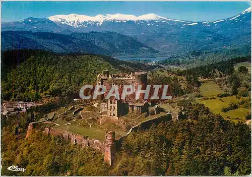 Cartes postales moderne Murol P de D Vue aerienne Le Chateau