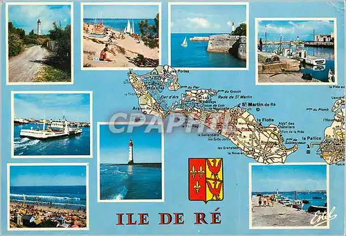 Cartes postales moderne Ile de Re Charente Maritime Phare des Baleines Trousse Chemise