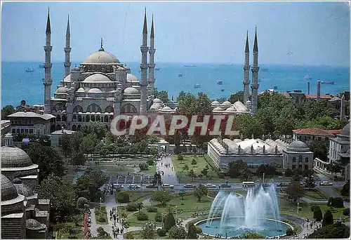 Cartes postales moderne Istanbul Turkiye Le Mosquee Bleue