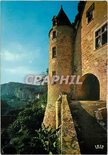 Cartes postales moderne La Roque Gageac Dordogne Un des plus beaux villages de France Le vieux manoir