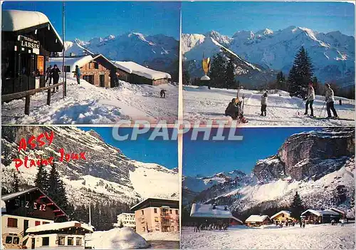 Cartes postales moderne Assy Plaine Joux Haute Savoie et la chaine du Mont Blanc