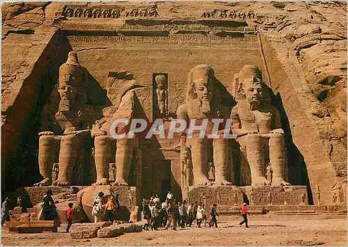 Cartes postales moderne The temple of Abu Sembel