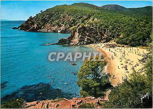 Moderne Karte Cavalaire sur Mer Var Plage de Bon Porto