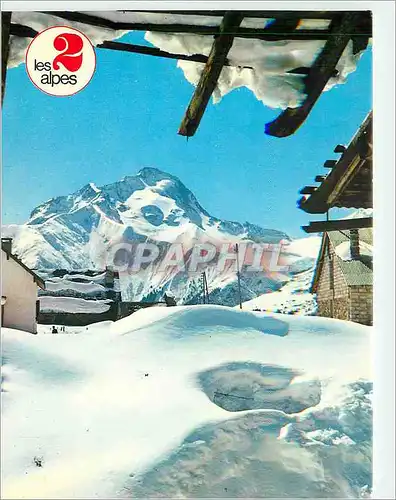 Cartes postales moderne Les Alpes Isere Vue sur la Muzelle