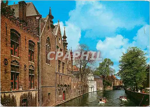 Cartes postales moderne Brugge Quai Vert et Palais du Franc