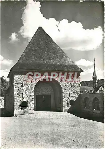 Moderne Karte Abbaye de la Pierre Qui Vire La Tour d'Entree