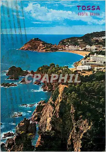 Cartes postales moderne Tossa de Mar Costa Brava La nature a uni de l'art et de la grace dans ce morceau du monde