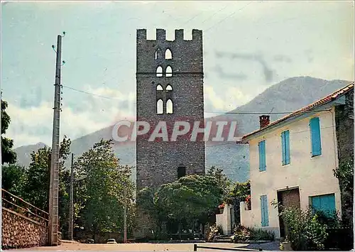 Moderne Karte Tarascon sur Ariege Tour Saint Michel