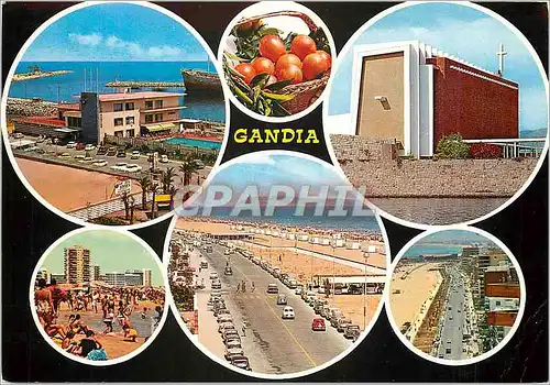 Cartes postales moderne Gandia Beautes de la Ville