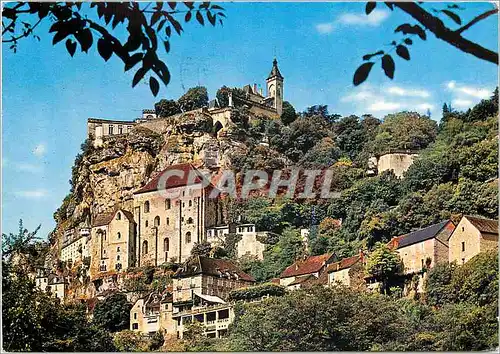 Cartes postales moderne Rocamadour Lot Echappee sur le site pittoresque de Rocamadour