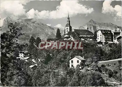 Cartes postales moderne Saint Gervais les Bains Vue generale Les Aiguilles de Warens