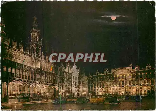Cartes postales moderne Bruxelles Un coin de la Grand Place
