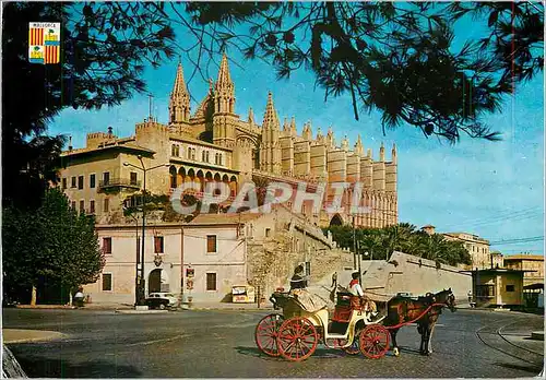 Cartes postales moderne Mallorca Palma La Cathedrale