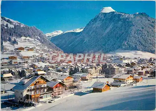 Cartes postales moderne Morzine Hte Savoie Vue panoramique et Pointe de Ressachaux