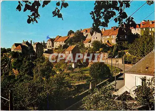 Cartes postales moderne Saint Benoit du Sault Indre Vue panoramique des anciens remparts