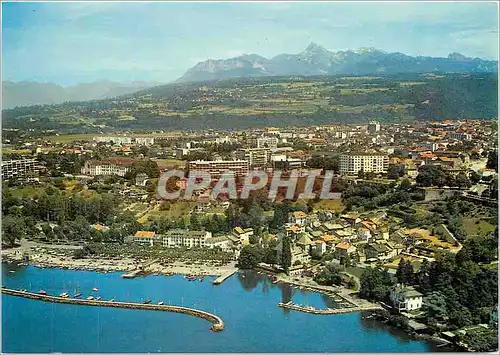 Cartes postales moderne Thonon les Bains Haute Savoie Le Port La Ville