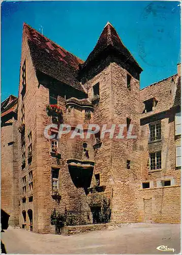 Moderne Karte Sarlat Dordogene Capitale du Perigord Noir