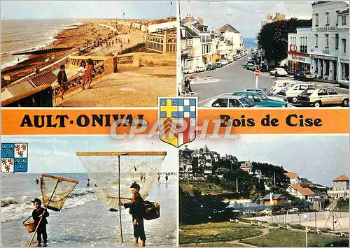 Cartes postales moderne Ault Onival Somme Peche Pecheur