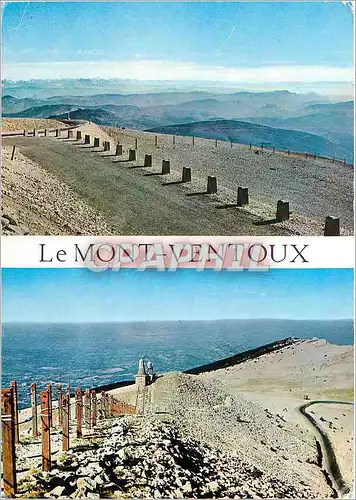 Cartes postales moderne Le Mont Ventoux Panorama circulaire le plus etendu d'Europe