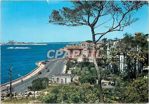 Cartes postales moderne Marseille Promenade De la Corniche Vers Le Petit Nice