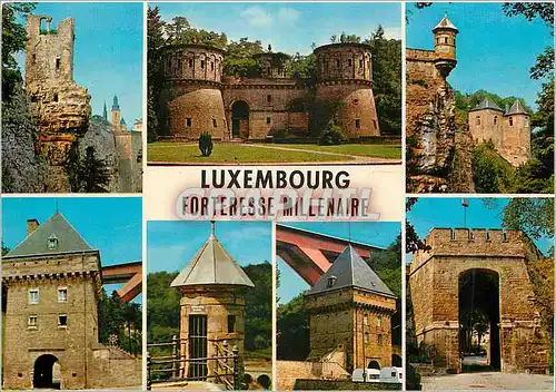 Cartes postales moderne Luxembourg Forteresse Milenaire